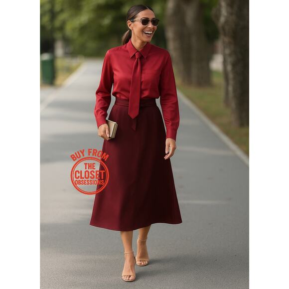 ZARA LIMITED EDITION!!! Color Block Midi Dress with Tie NWT - Picture 2 of 16